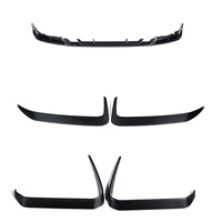 Faldón lateral difusor de labio delantero de parachoques de coche de 19 a 24 años adecuado para BMW X6 GO6 LCI Kit de carrocería de fibra de carbono