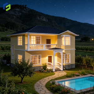 Casas Prefabricadas de Lujo con Estructura de Acero para Proyectos de Villas Residenciales de Alta Gama - Product Image 1