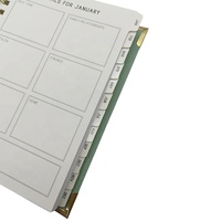Carnet de voyage A4/A5 personnalisé avec reliure Wire-O, couverture rigide, imprimé sur mesure, agenda quotidien, personnalisable