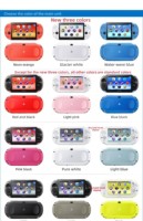 Console de jeu WiFi PS Vita PSV1000/PSV2000 authentique rose rouge métal argenté