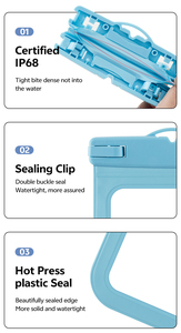 Jerlon thể thao thiết kế IPX8 không thấm nước nổi trường hợp điện thoại cho OPPO Iphone-Ví chống sốc chức năng có thể điều chỉnh ban nhạc - Product Image 6