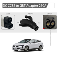 Adaptateur DC EV 250A CCS2 vers GB/T Zencar Connecteur rapide pour voiture Combo 2 vers convertisseur GBT pour VW ID3