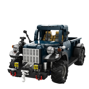 EIKEE Y26011 Power Wagon Car Model Building <strong>Blocks</strong> Sets MOC Puzzle Assembly <strong>Bricks</strong> <strong>Blocks</strong> Toys for Kids Christmas Gift - Product Image 1