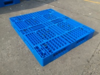 Paletas Recicladas de Material PE de Una Cara y Entrada de 4 Vías a Precio Económico, Carga Dinámica de 0.5t, Peso de 18.5kg, 1300x1100x150mm