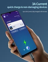 USB-IF Standard 56K Résistance USB C à USB 3.0 Câble 3A Charge Rapide QC3.0 QC4.0 Qualité Type C pour Mac PC Android Téléphone