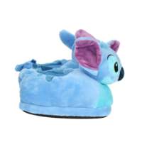 Chaussons d'hiver pour enfants Stitch, à bout fermé, en EVA rembourré, bleu clair, motif dessin animé, pour la maison