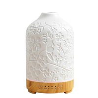 Diffuseur d'huiles essentielles intelligent électrique en plastique pour table, technologie ultrasonique, utilisation hôtelière et domestique, diffuseur de parfum, humidificateur