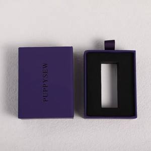 Cajas de Cartón para Joyería al por Mayor de 9x9cm, Cajas de Papel Deslizantes Verdes para Joyería, Cajas de Regalo con Logotipo Personalizado - Product Image 5