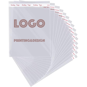 自己粘着性のある透明なポリ袋、プラスチック製の透明な包装、ギフトや衣類用の自己粘着性の密封されたPE袋 - Product Image 3