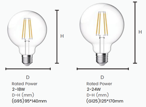 Trang trí ánh sáng <span class=keywords><strong>LED</strong></span> Edison Bóng đèn ánh sáng A60 G80 G95 T45 G45 ST64 hổ phách & rõ ràng Glass E27 <span class=keywords><strong>LED</strong></span> <span class=keywords><strong>Bulb</strong></span> Đèn <span class=keywords><strong>LED</strong></span> bóng đèn dây tóc đèn - Product Image 3