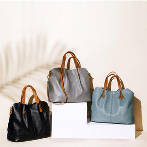 Andong <b>Tote</b> <b>Bag</b> for Women Genuine Cow Leather Handbag Female Shoulder Sling <b>Bag</b> Messenger <b>Bags</b> Fashion Handbags <b>Totes</b> - Product Image 3