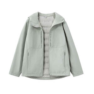 Chaqueta de Plumón Premium Unisex, Personalizable, a la Moda, de la Mejor Calidad, Impermeable, Transpirable, Reversible, con Capucha, para Invierno y Actividades al Aire Libre - Product Image 3