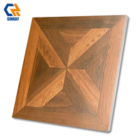 Carreaux de porcelaine à grain de bois modernes, antidérapants, antibactériens, résistants à l'usure, résistants aux acides, épaisseur 9 mm, pour sols et murs intérieurs