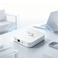 Router Nirkabel OpenWrt C2000max WiFi7 N79 Band 5G CPE Chipset Balong Dual Nano SIM Port Ethernet 2.5G Catu Daya PD