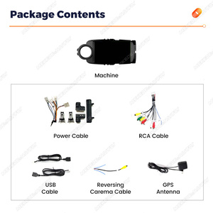 MEKEDE <span class=keywords><strong>Android</strong></span> <span class=keywords><strong>Auto</strong></span> 4 cœurs <span class=keywords><strong>2</strong></span>+32 Go FM Car-play Autoradio Lecteur multimédia de voiture Écran tactile IPS pour <span class=keywords><strong>Toyota</strong></span> <span class=keywords><strong>Yaris</strong></span> Vios 2012-2017 - Product Image 2