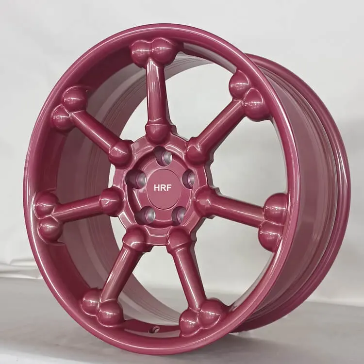 Design Shape Pink Coating 5x114 Alloy Forged Wheels 4 x100 16 17 18 19 20 21 22 Inch Pink Rims For Cars 4x100 fit Audi A4 A5 S5