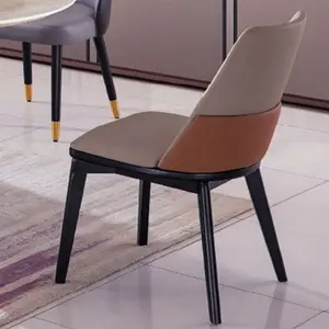 Обеденный стул Jinsong в простом стиле с дубовой спинкой в викторианском стиле Люис Xvi для тяжелых людей