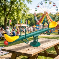 Siège de balançoire jaune en plastique pour aire de jeux extérieure, équipement de fitness, balançoire