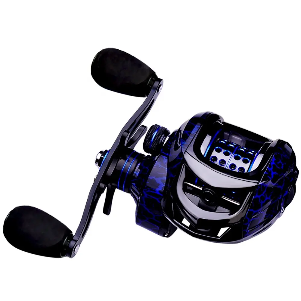 Moulinet de pêche Casting haute puissance, équipement à puissance de frein de 10kg Max, adapté à l'eau salée, modèles 7.2:1