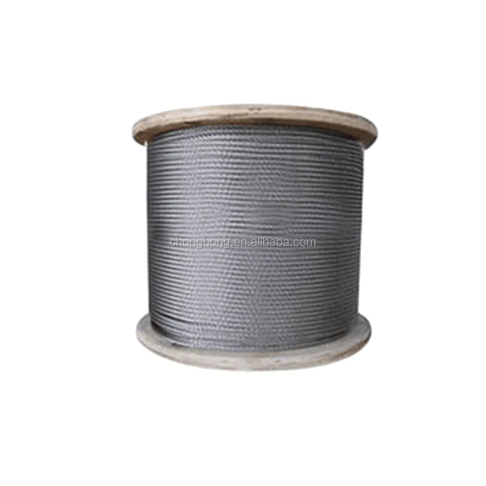 6x7 Steel Cable Galvanized Steel Wire Rope