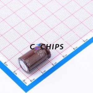 Condensador Electrolítico de Aluminio de Montaje Pasante EGPA350ELL681MK20S, D12.5xL20mm 680uF 20% 35V 1.092A-120Hz - Product Image 2