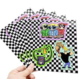 Autocollants faits main en dessin animé pour enfant, étiquette autocollante, coupe, personnalisée, mignon, avec impression - Product Image 2