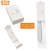Boîtes en papier pliantes magnétiques personnalisées Jinbar avec logos personnalisés, boîtes en papier de qualité alimentaire, emballages pour bijoux, boîtes cadeaux