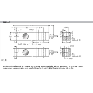 Báscula de Plataforma con Sensor de Pesaje <span class=keywords><strong>FLINTEC</strong></span> SB14 Alemana, Personalizable - Product Image 3