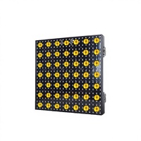Panel de Matriz de Píxeles LED RGB 7x7 de 49 Piezas, Barra de Luz para Fiestas y Escenarios, DMX512, Aluminio, IP33, Iluminación de Almacenes, Regulable, de Alta Calidad