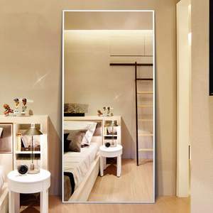 Espejo de pared de baño de longitud completa, marco de aleación de aluminio para Estación de salón - Product Image 5