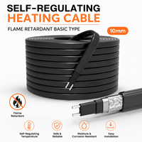 Kit de câble chauffant auto-régulant SRL 15, 15W/m 10 ℃ 220V, pour la protection contre le gel des conduites dans les applications industrielles et de bâtiment