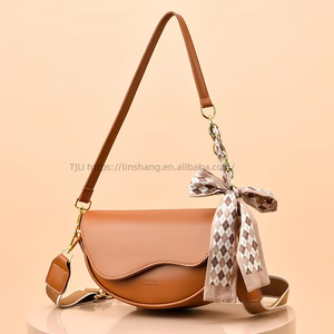 Newest Ladies Shoulder Bags High Quality Pu Leather Ladies Trendy Fashion Latest Luxury Purses Bags Women Handbags - Product Image 6