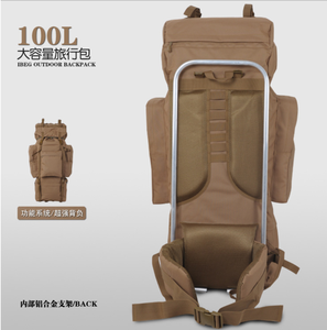 Mochila de Gran Capacidad DF Definite Outdoor de 75L, 65L, 100L con 15L Adicionales para Campamento, Caza, Viajes al Aire Libre - Product Image 6