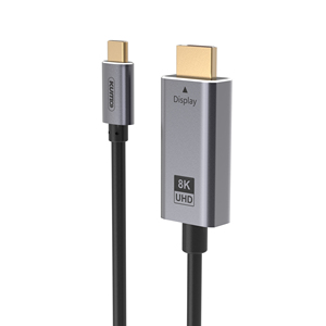 Logo personalizzato UHD USB-C a 8K 60Hz <span class=keywords><strong>HDMI</strong></span> 2.1 cavo 48Gbps 1M 2M USB tipo C a cavo <span class=keywords><strong>HDMI</strong></span> - Product Image 1