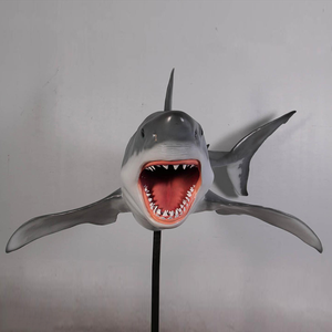 Custom Resin Animal Statue Fiberglass <strong>Shark</strong> <strong>Sculpture</strong> Life Size <strong>Shark</strong> <strong>Sculpture</strong> - Product Image 2