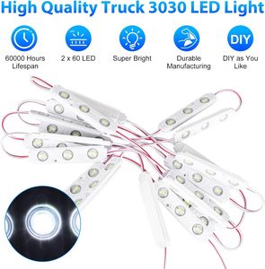 Kit d'éclairage intérieur pour fourgonnette 12V 120 LED, modules LED IP65 pour voiture, camion, bateau, lampe de plafond, Noël, <span class=keywords><strong>40</strong></span> modules - Product Image 3