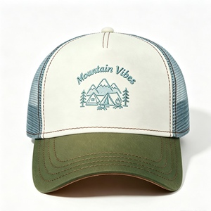 Gorra de Béisbol Trucker con Bordado Personalizado y Logotipo, Gorra Deportiva, Gorra para Correr, Gorra Tipo Dad Hat, Gorra de Golf Ajustable para Deportes al Aire Libre - Product Image 1