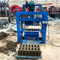 Machine semi-automatique de fabrication de blocs creux en béton de type 4-40 - Machine multifonctionnelle pour la fabrication de pavés et de briques pour la construction