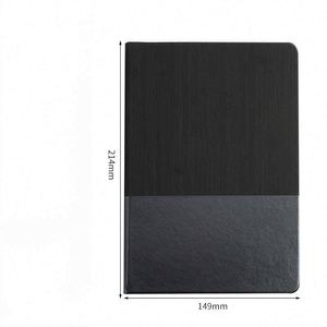 Promotional Custom A5 Hardcover Green With Black Notebooks for Tradeshow Giveaways - Product Image 4
