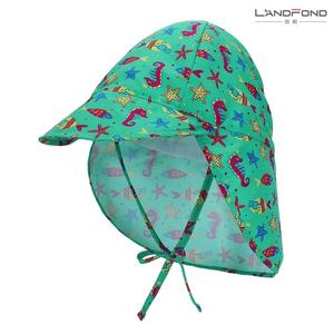 Landaccessory aksesuar Sunhat bebek yürüyor & çocuklar yaz su Flap bebek yüzmek şapka UPF 50 Boy & kız hızlı kuru - Product Image 6