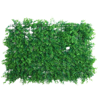 Mur végétal artificiel, panneaux muraux en gazon artificiel, panneaux muraux en feuilles de plantes succulentes, panneaux en plastique pour fond de scène, panneaux en buis pour la décoration de la maison