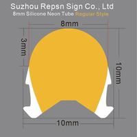 Neon Materials Manufacturer Repsn Sign Separate LED Neon Sign Purple Silicone Neon Tubes 6mm Economy Style