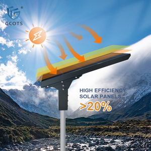 Lámpara Solar LED para Calle, Impermeable IP65/IP67, 80W, Batería, 15200lm, Cuerpo de Aluminio Fundido a Presión - Product Image 4