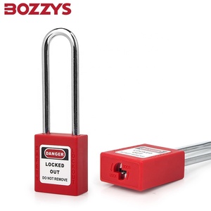 <span class=keywords><strong>Zenex</strong></span> 76MM Grillete de acero Llave maestra Bloqueo industrial Etiqueta de bloqueo Puerta de candado de seguridad compuesta de nailon de color personalizado con llaves iguales - Product Image 1