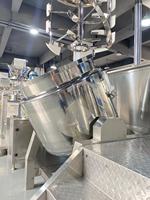 Émulsifiant Cosmétique à Cisaillement Élevé, Mélangeur Homogénéisateur Sous Vide pour Lotion, Cuve de Fabrication de Crème en SUS 316L