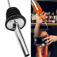 Accessoires de barman, verseurs de bouteilles de liqueur en acier inoxydable, bec verseur rapide pour alcool, huile d'olive