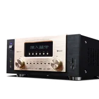 Vofull 5.2 7.2 قناة Hi-Fi ستيريو BT مكبر للصوت-600 واط AV للمنزل المتكلم مضخم الصوت استقبال مع راديو ، USB ، RCA