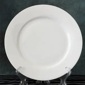 Fine bone china small plate side dishes dessert plate 8 inch wholesale bone china dishes coupe dinnerware small appetizer plates