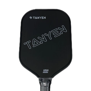 TANYEN <span class=keywords><strong>Hiend</strong></span> 16mm fibra de carbono Honeycomb Pickleball Paddle Custom Arc Top USAPA aprobado para entrenamiento entretenimiento cómodo - Product Image 1
