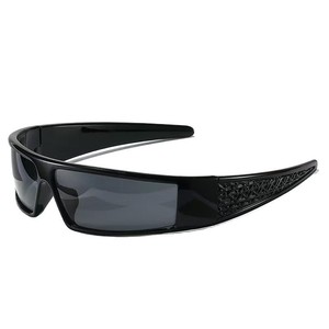 Gafas de sol con diadema marca <span class=keywords><strong>D</strong></span> para mujer, montura negra de PC, protección UV400, tipo <span class=keywords><strong>3</strong></span> <span class=keywords><strong>lentes</strong></span>, diseño irregular B3-6354 - Product Image 3